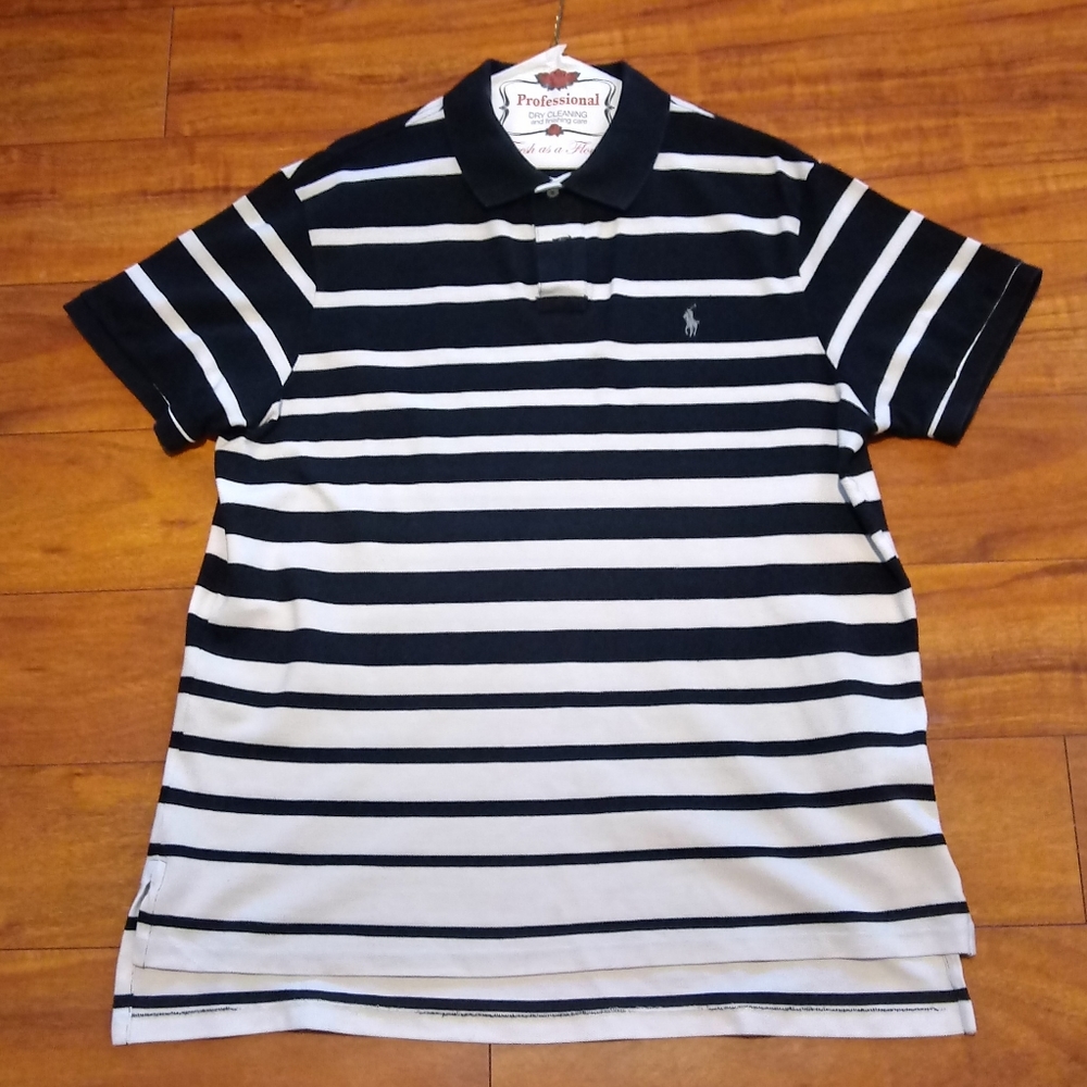Polo by Ralph Lauren Button Up Custom Fit Shirt sz XXL